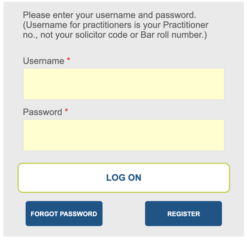 Login form image