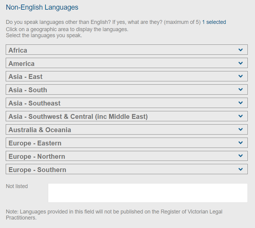 Languages